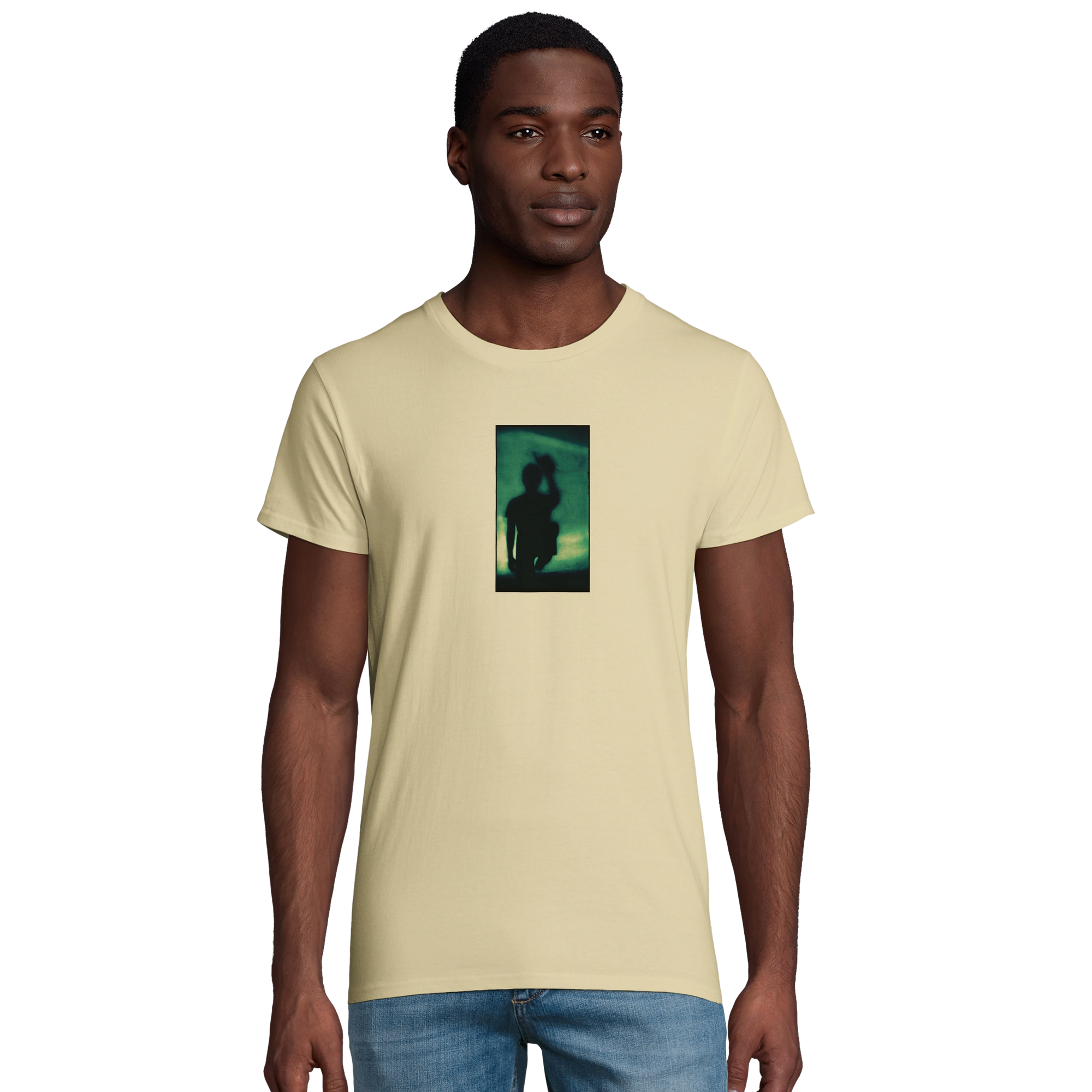 Joy - "Dancing Cowboy" T-shirt Natural XS 4