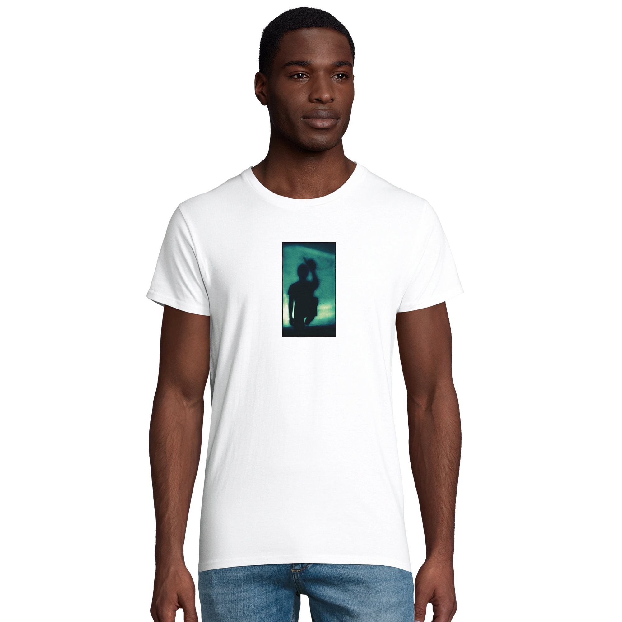 Joy - "Dancing Cowboy" T-shirt White XS 4