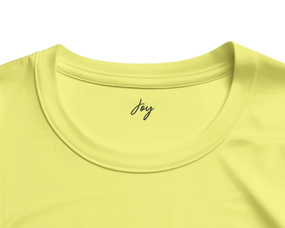 Joy - "Dancing Cowboy" T-shirt Light Yellow 2