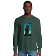 Joy - "Dancing Cowboy" Sweatshirt Bottle Green 3