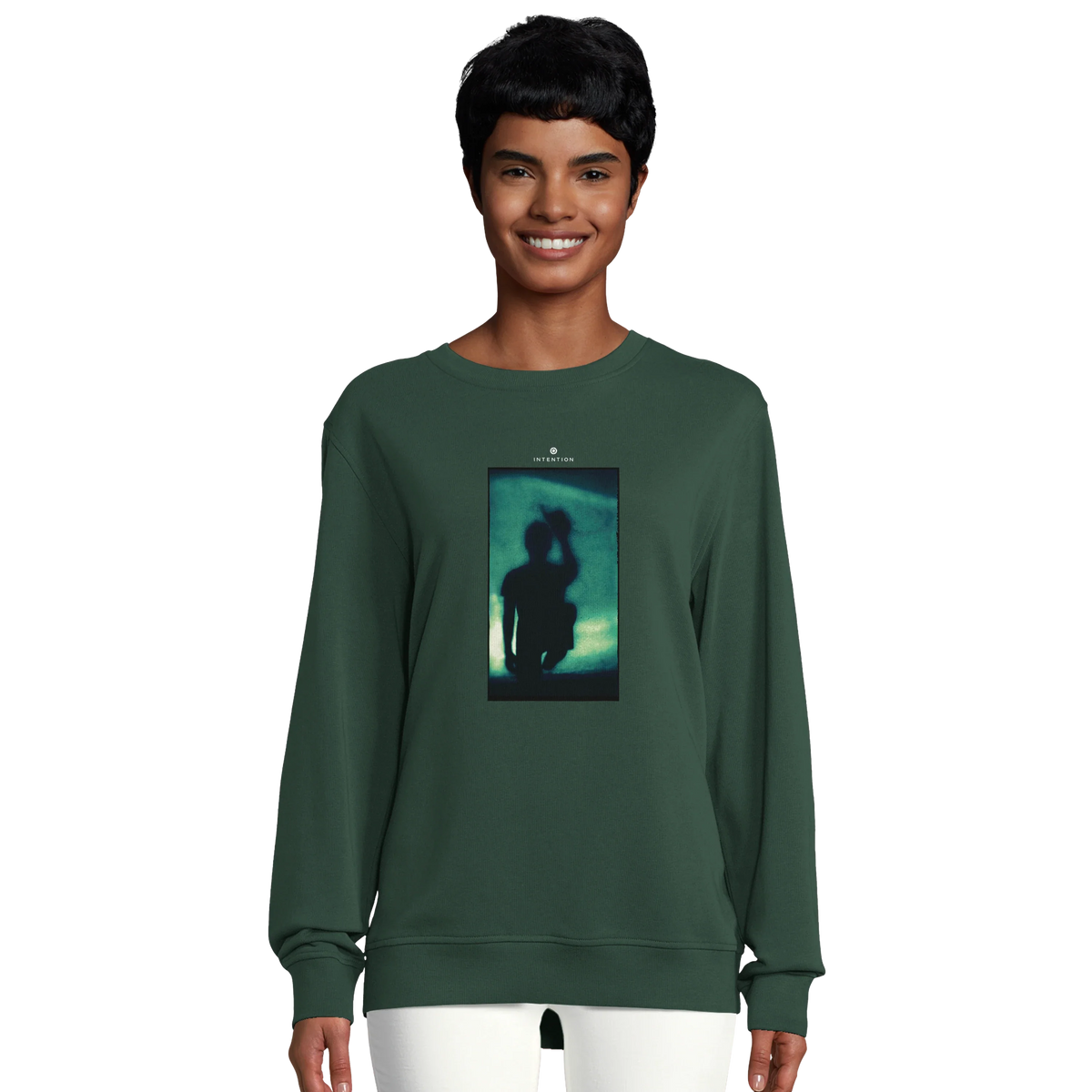 Joy - "Dancing Cowboy" Sweatshirt Bottle Green 5