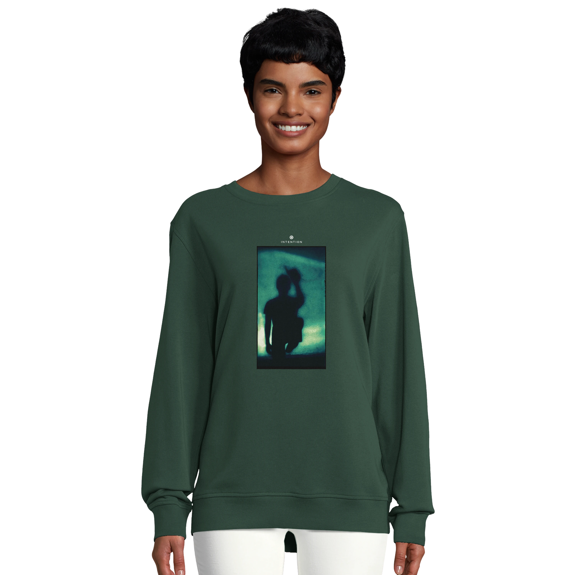 Joy - "Dancing Cowboy" Sweatshirt Bottle Green 5