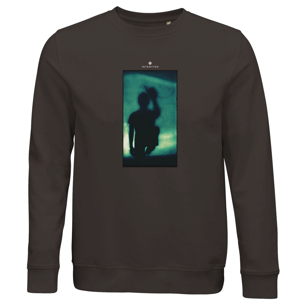 Joy - "Dancing Cowboy" Sweatshirt deep charcoal grey 1