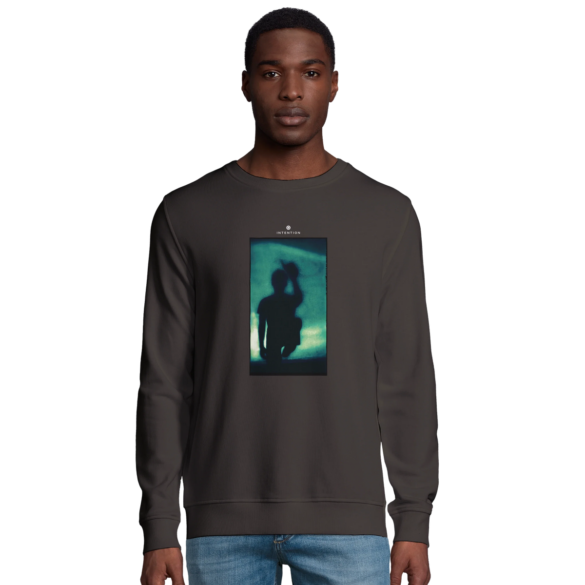 Joy - "Dancing Cowboy" Sweatshirt deep charcoal grey 3