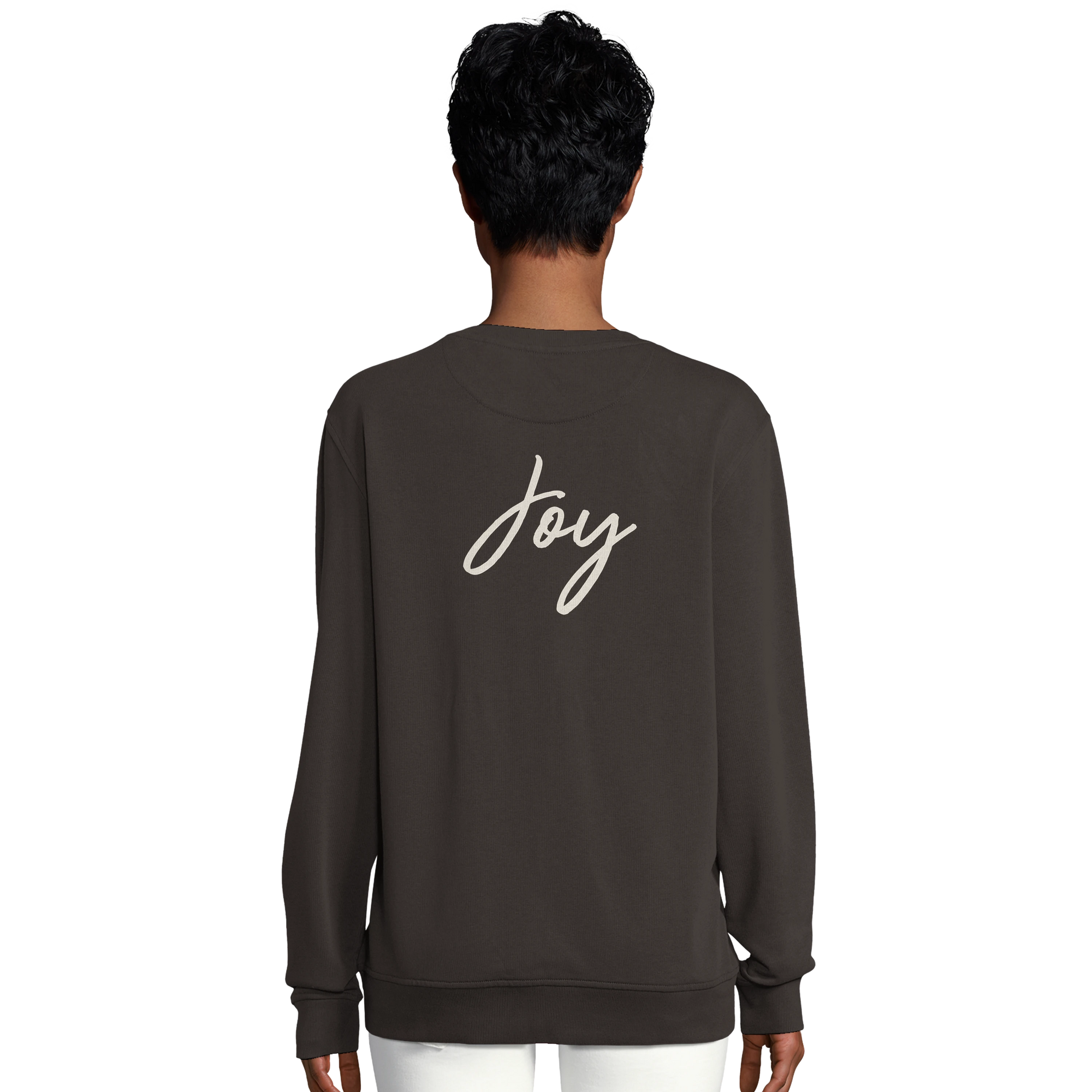 Joy - "Dancing Cowboy" Sweatshirt deep charcoal grey 6
