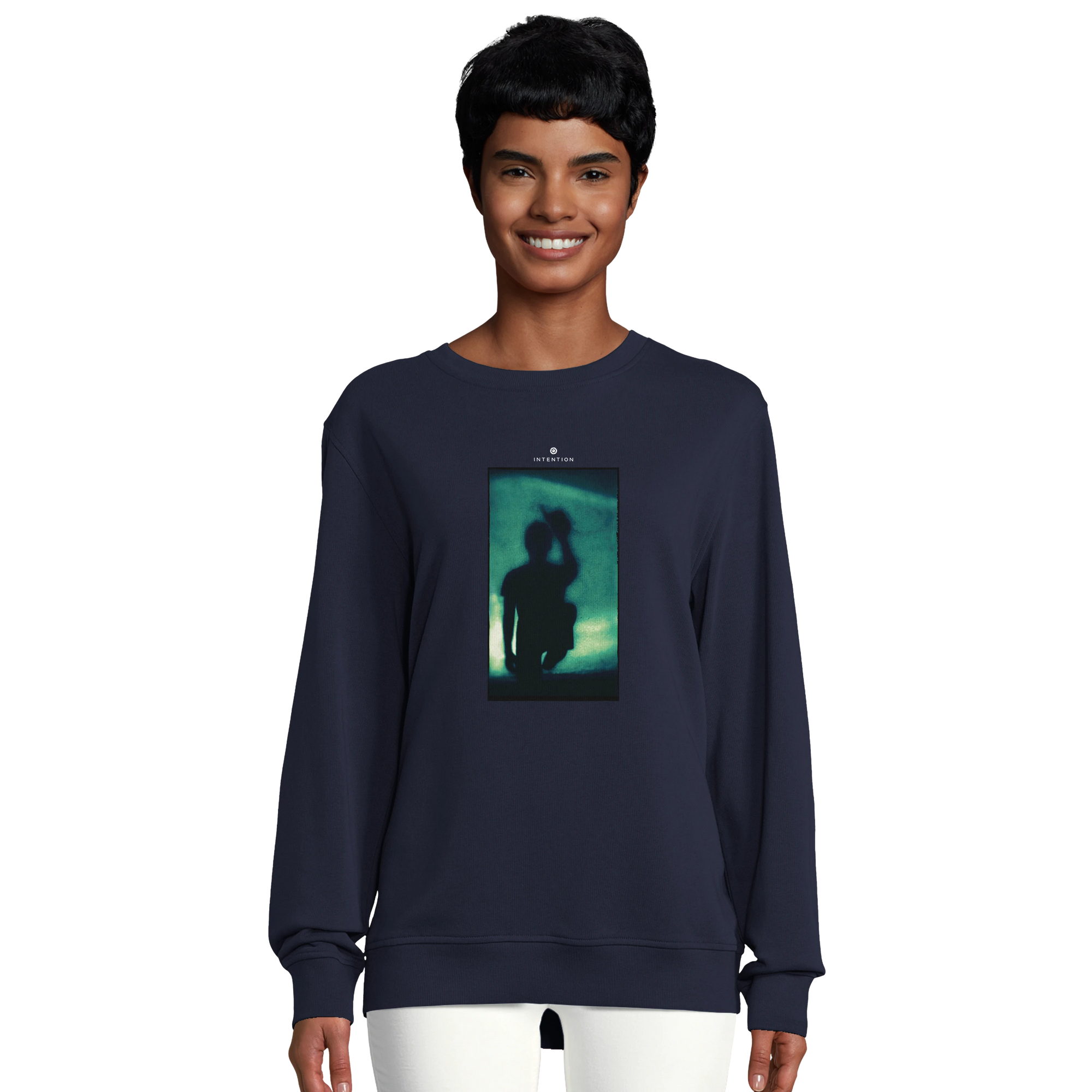 Joy - "Dancing Cowboy" Sweatshirt French Navy 5