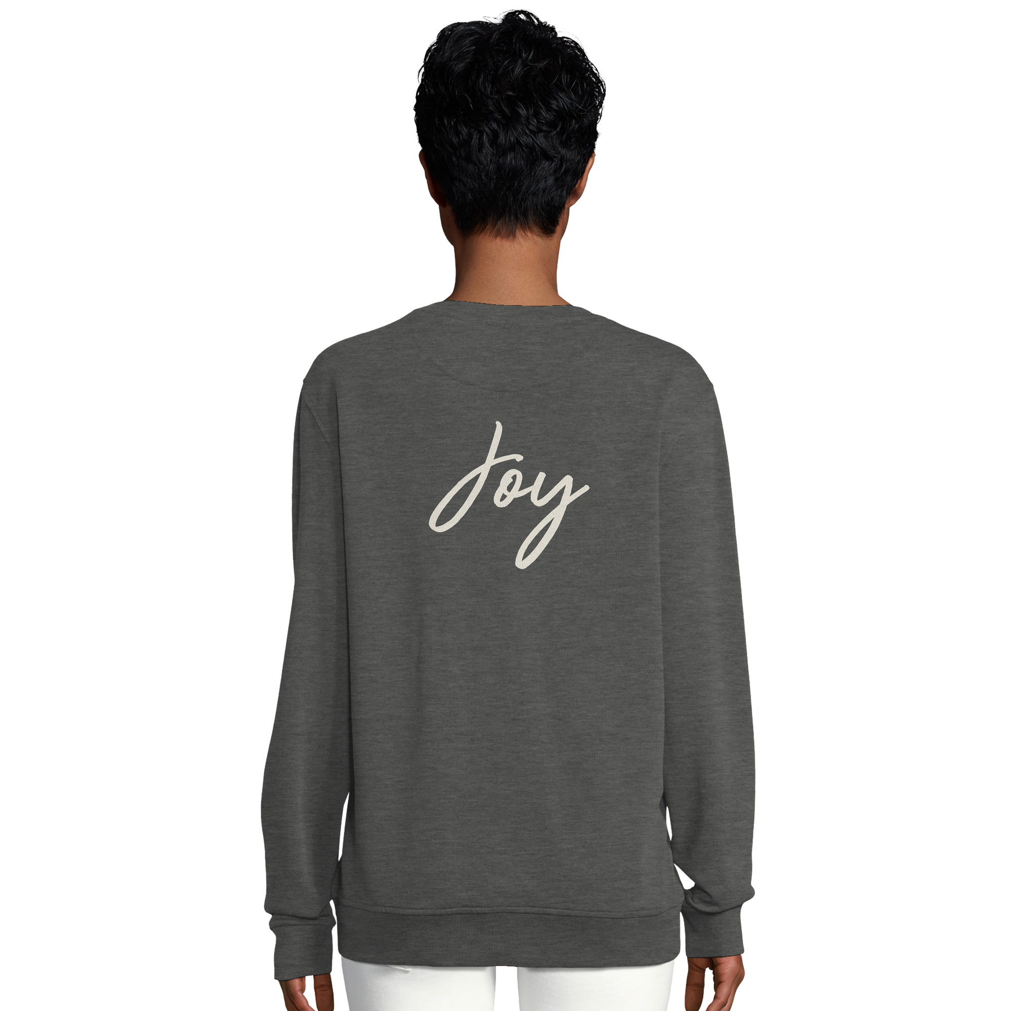 Joy - "Dancing Cowboy" Sweatshirt Grey Melange 6