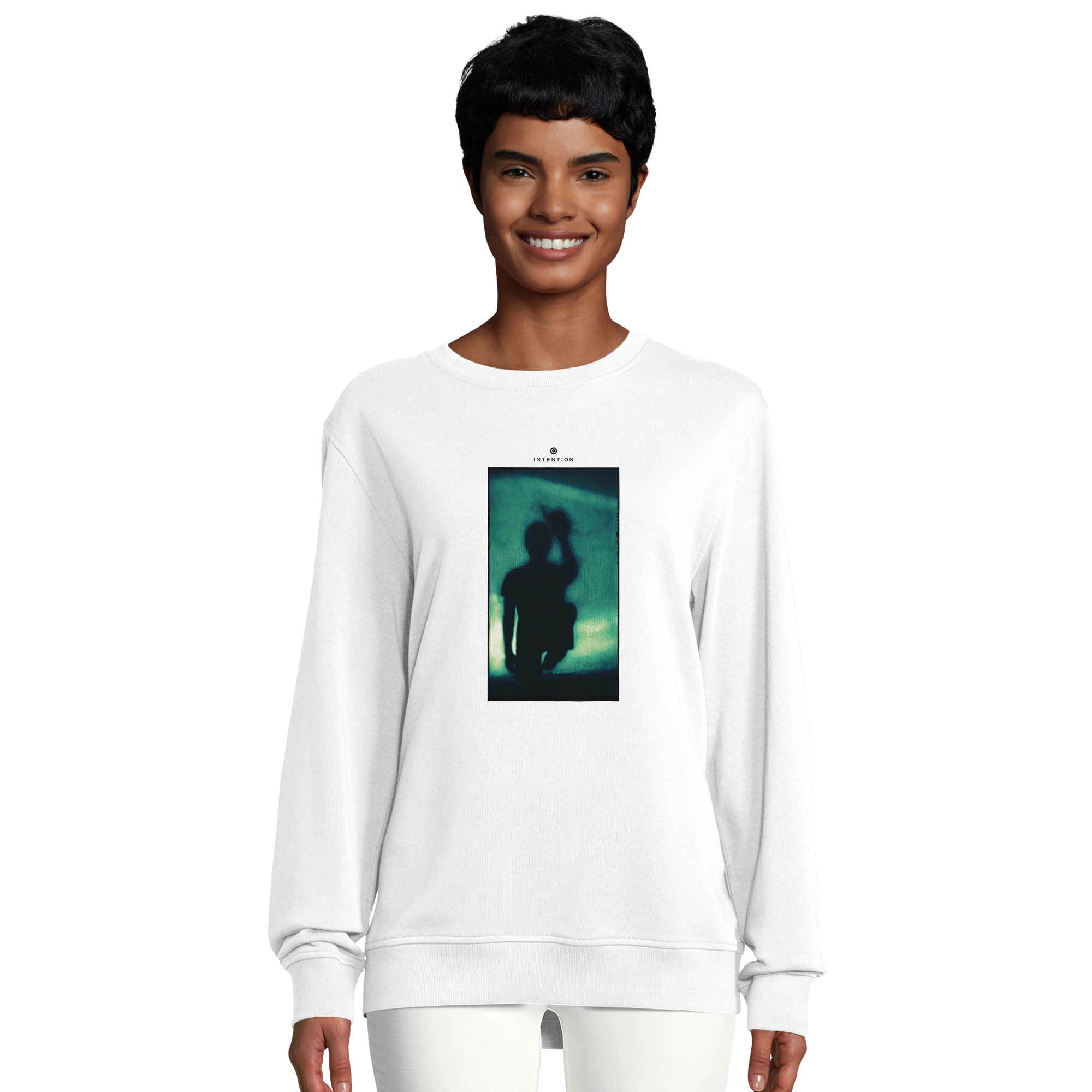 Joy - "Dancing Cowboy" Sweatshirt White 5