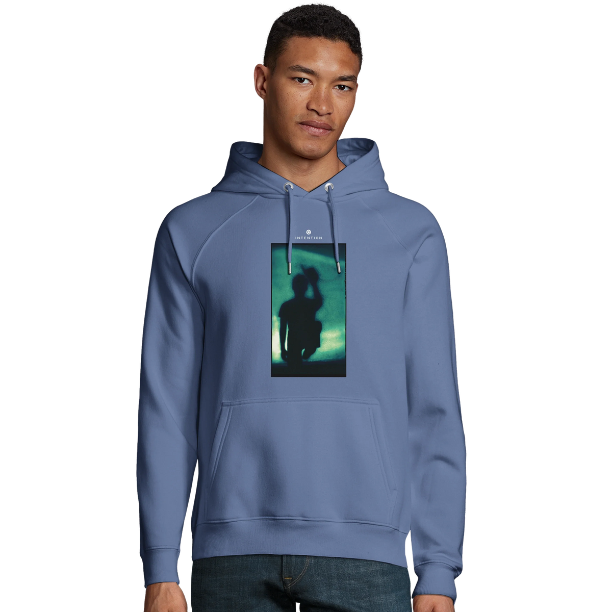 Joy - "Dancing Cowboy" Hoodie Blue 3