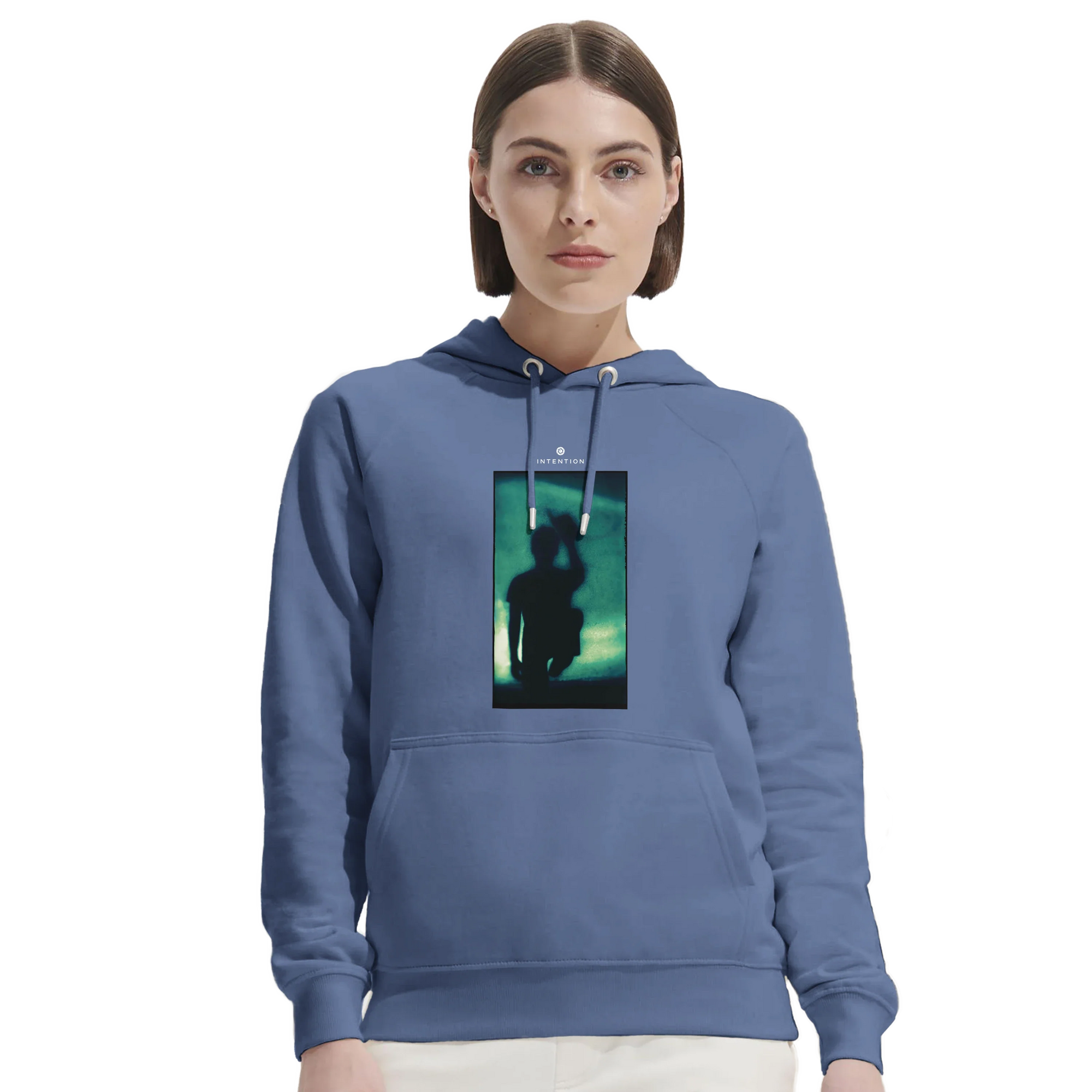 Joy - "Dancing Cowboy" Hoodie Blue 5