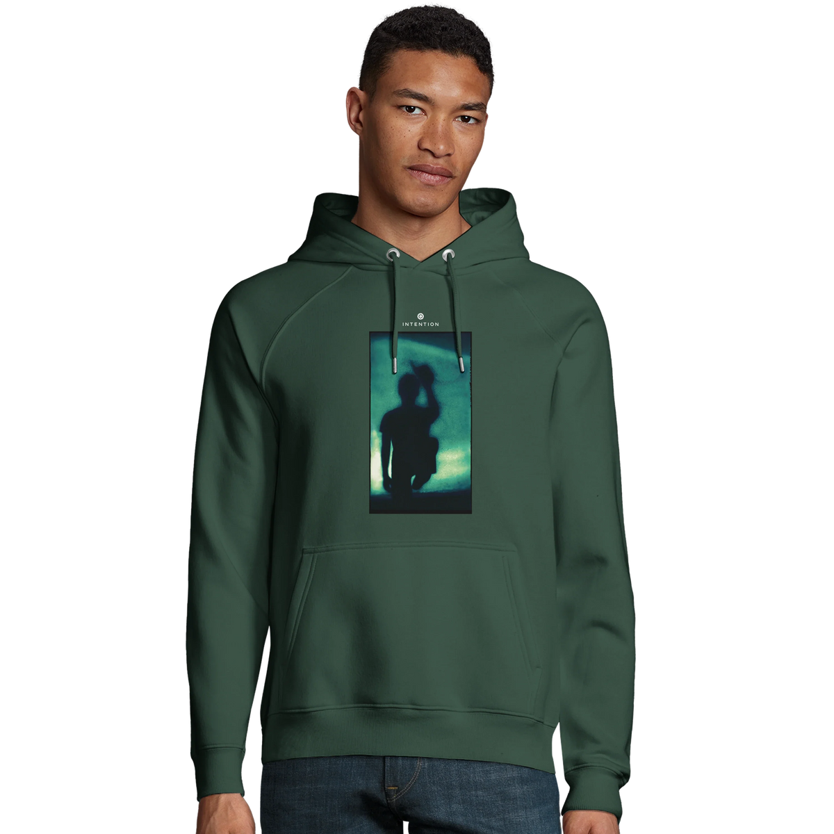 Joy - "Dancing Cowboy" Hoodie Bottle Green 3