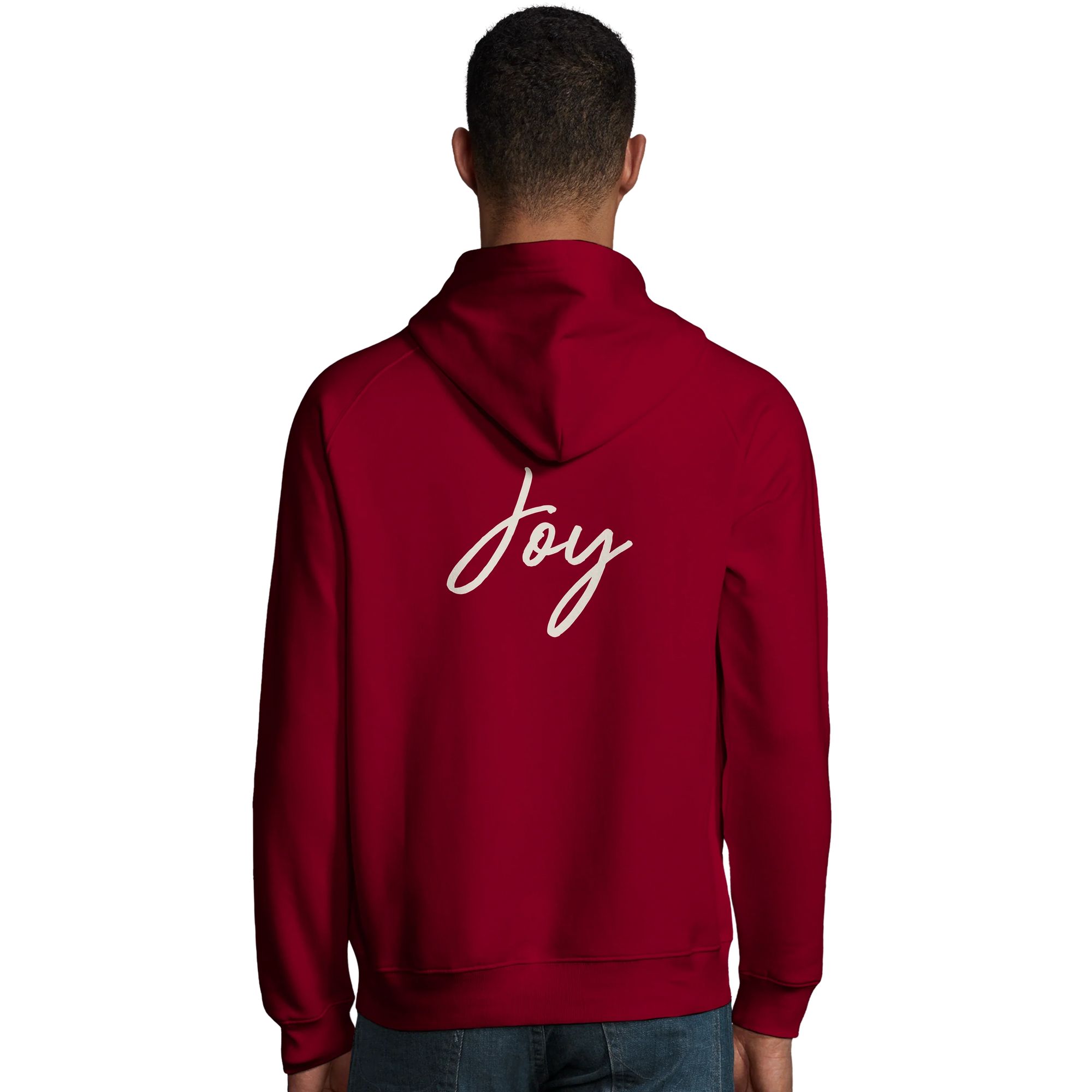 Joy - "Dancing Cowboy" Hoodie Burgundy 4