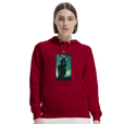 Joy - "Dancing Cowboy" Hoodie Burgundy 5