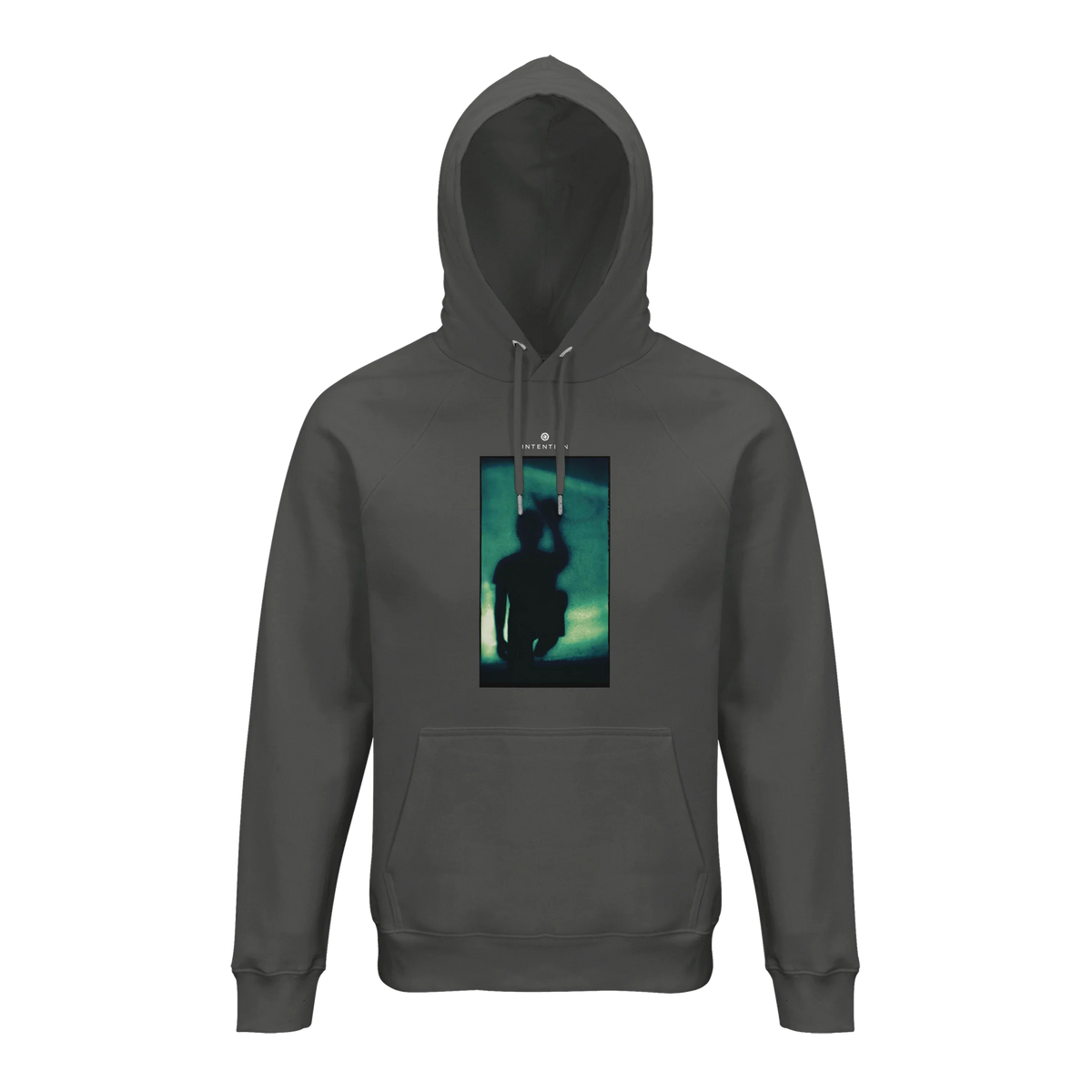 Joy - "Dancing Cowboy" Hoodie charcoal melange 1