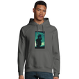 Joy - "Dancing Cowboy" Hoodie charcoal melange 3