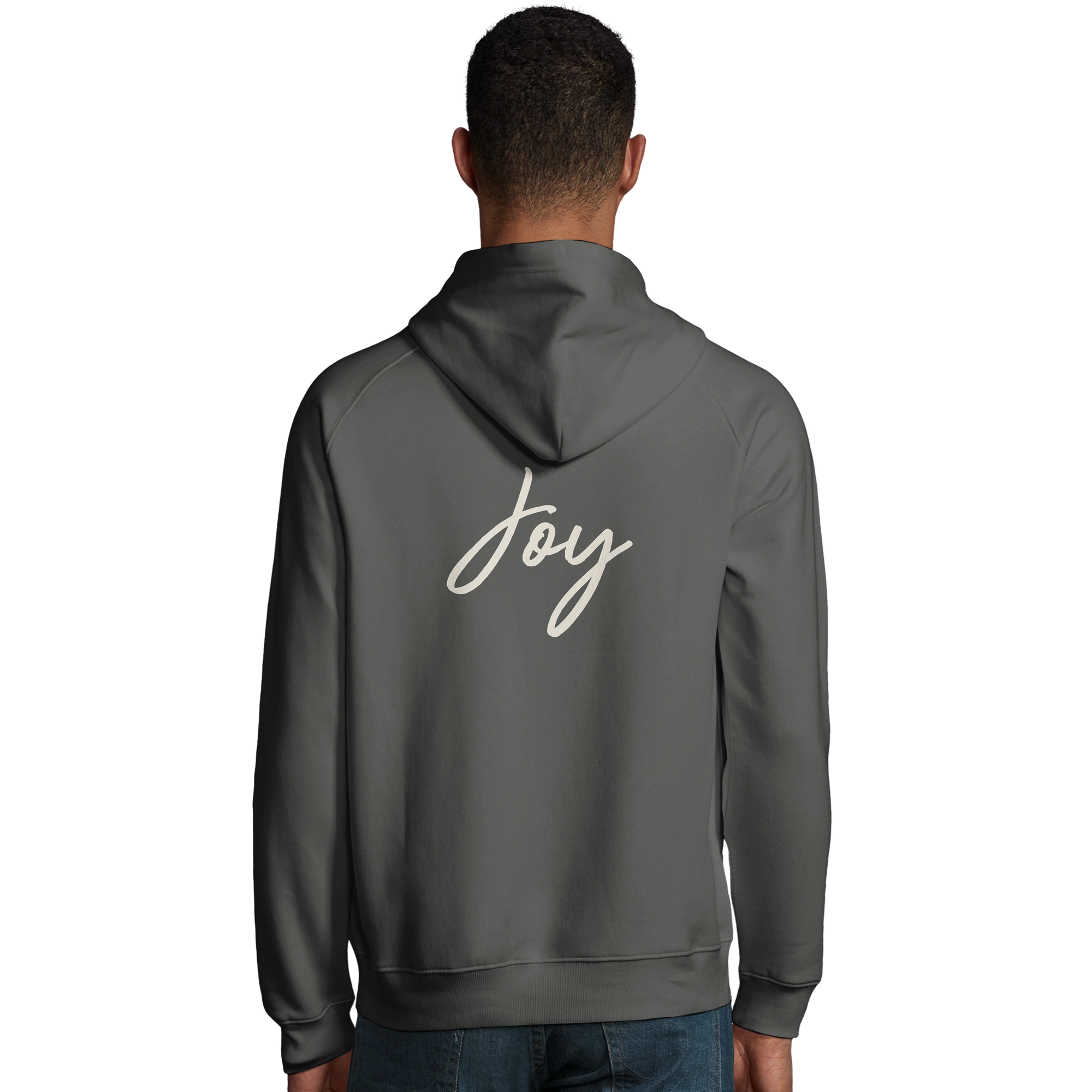 Joy - "Dancing Cowboy" Hoodie charcoal melange XS 4