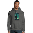 Joy - "Dancing Cowboy" Hoodie Grey Melange 3