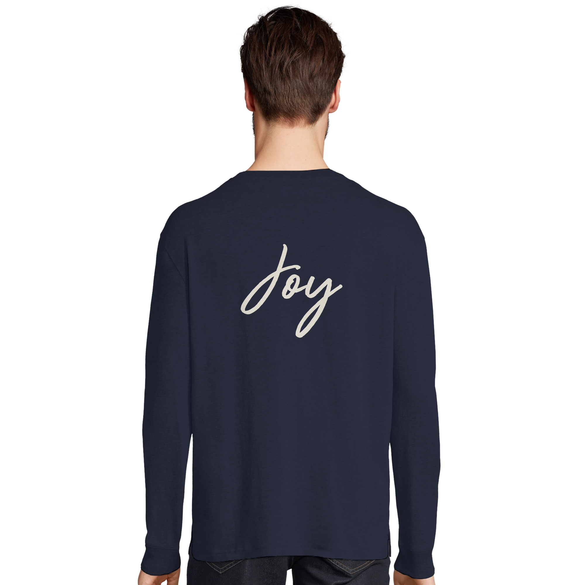 Joy - "Dancing Cowboy" Long sleeve French Navy XS 4