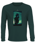 Joy - "Dancing Cowboy" Long sleeve green empire XS 1