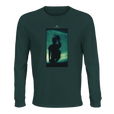 Joy - "Dancing Cowboy" Long sleeve green empire 1