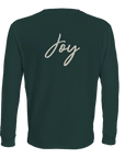 Joy - "Dancing Cowboy" Long sleeve green empire XS 2