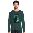 Joy - "Dancing Cowboy" Long sleeve green empire 3