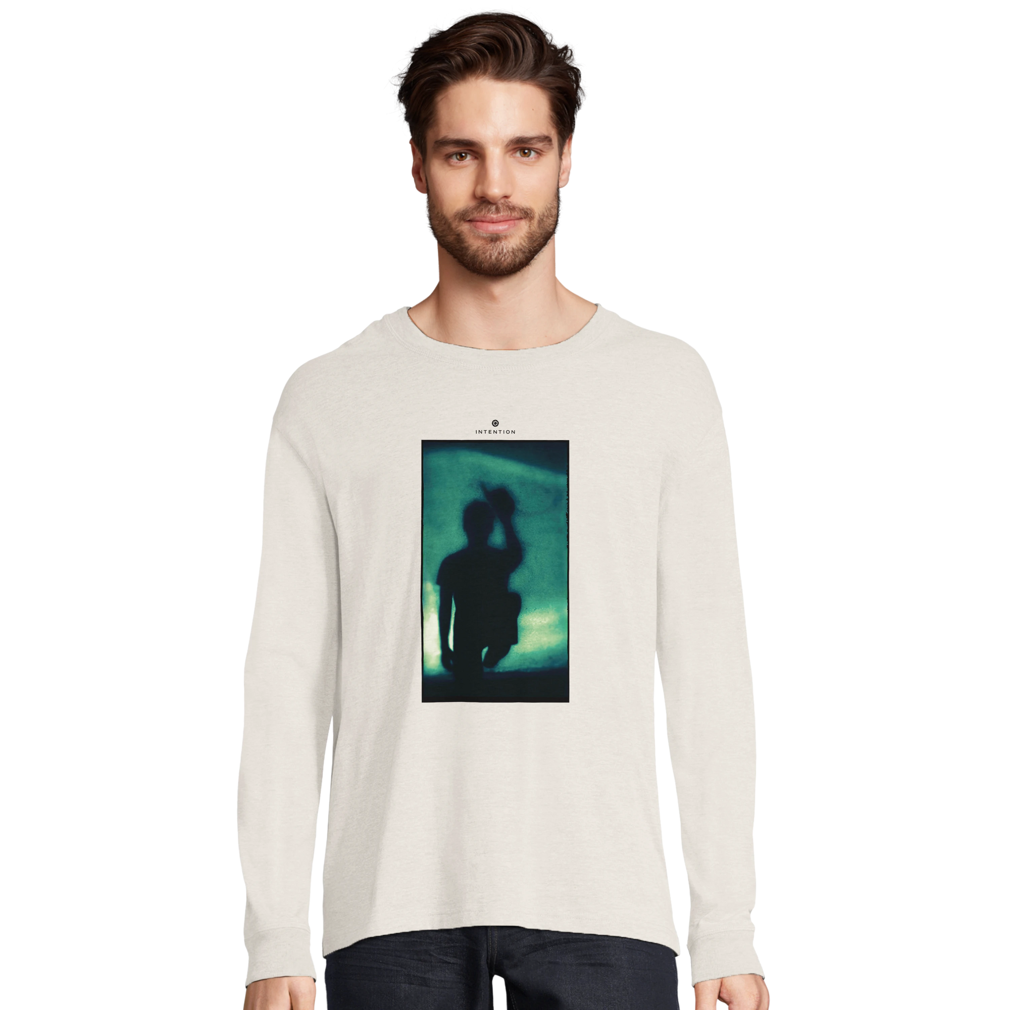 Joy - "Dancing Cowboy" Long sleeve Off White XS 3