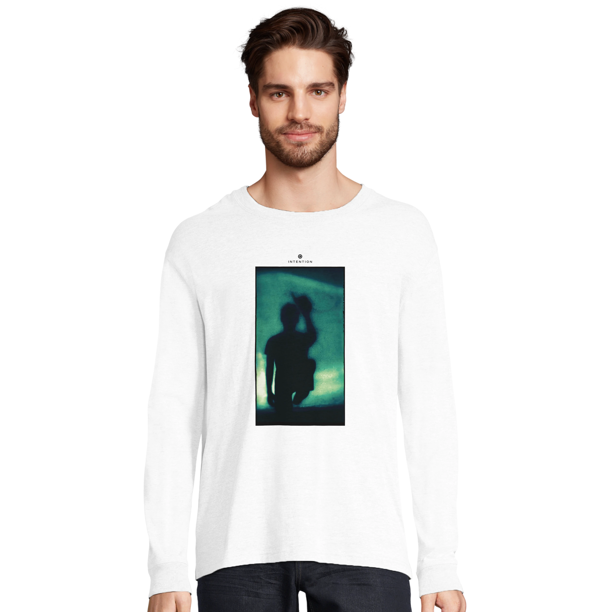 Joy - "Dancing Cowboy" Long sleeve White XS 3