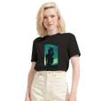 Joy - "Dancing Cowboy" T-shirt Deep Black 7