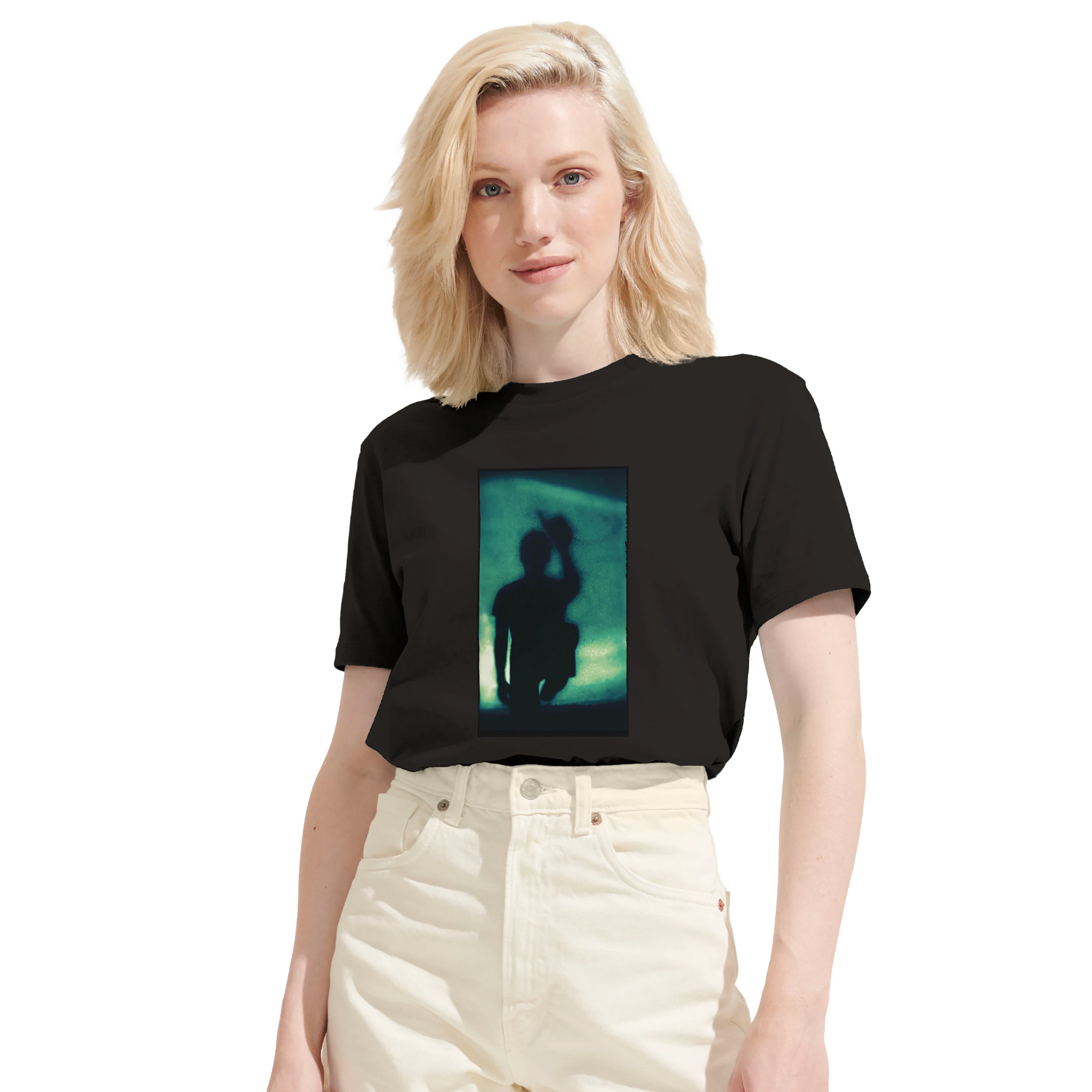 Joy - "Dancing Cowboy" T-shirt Deep Black 7