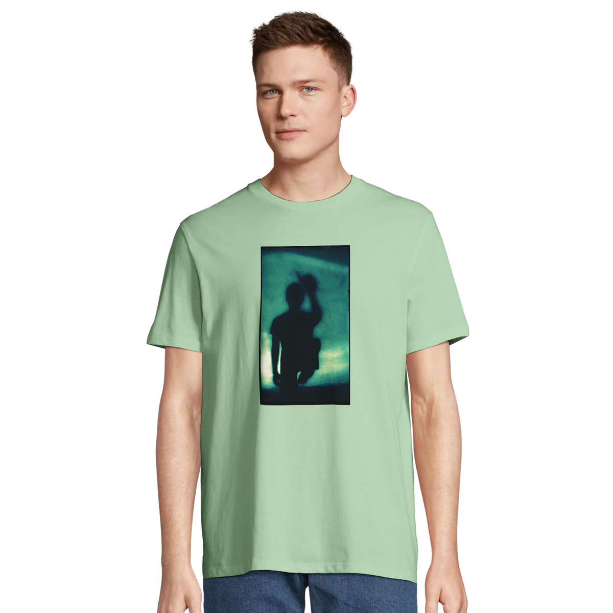 Joy - "Dancing Cowboy" T-shirt frozen green 4
