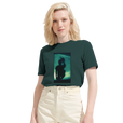 Joy - "Dancing Cowboy" T-shirt green empire 6