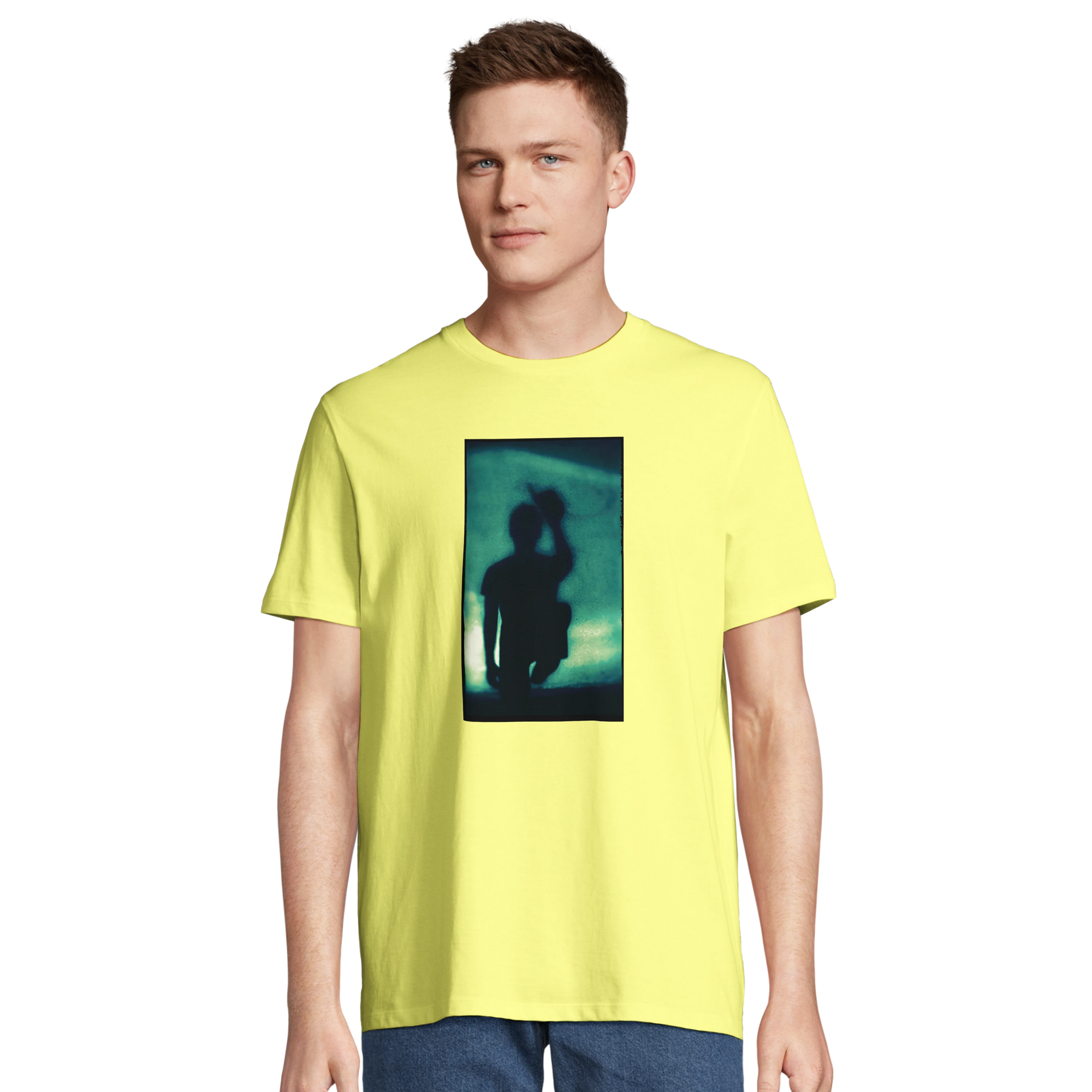 Joy - "Dancing Cowboy" T-shirt Light Yellow 4