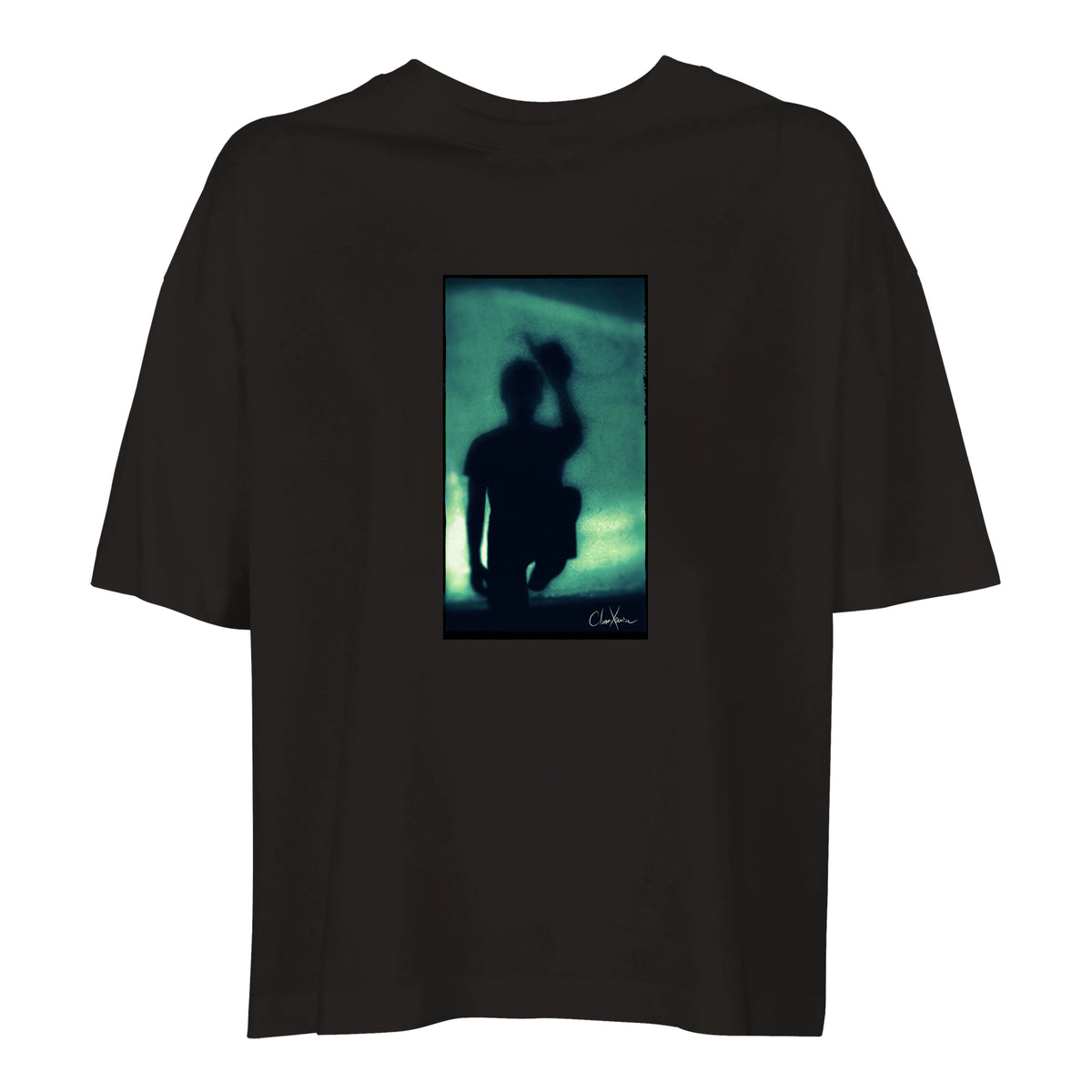 Joy - "Dancing Cowboy" T-shirt Deep Black 1