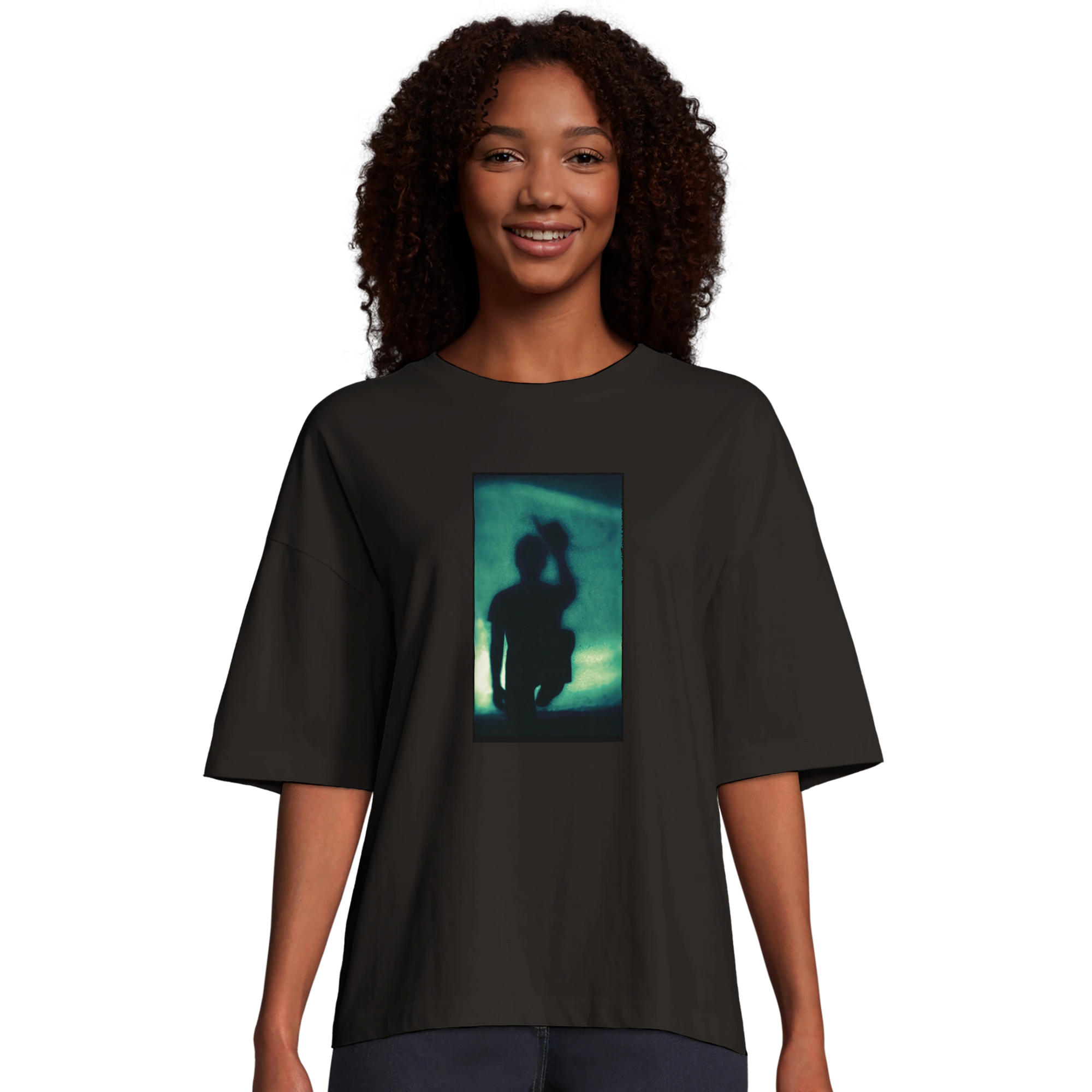 Joy - "Dancing Cowboy" T-shirt Deep Black 4