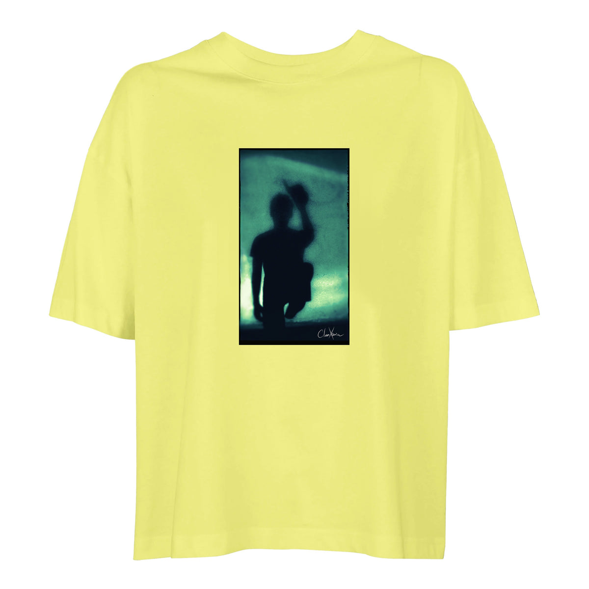 Joy - "Dancing Cowboy" T-shirt Light Yellow 1