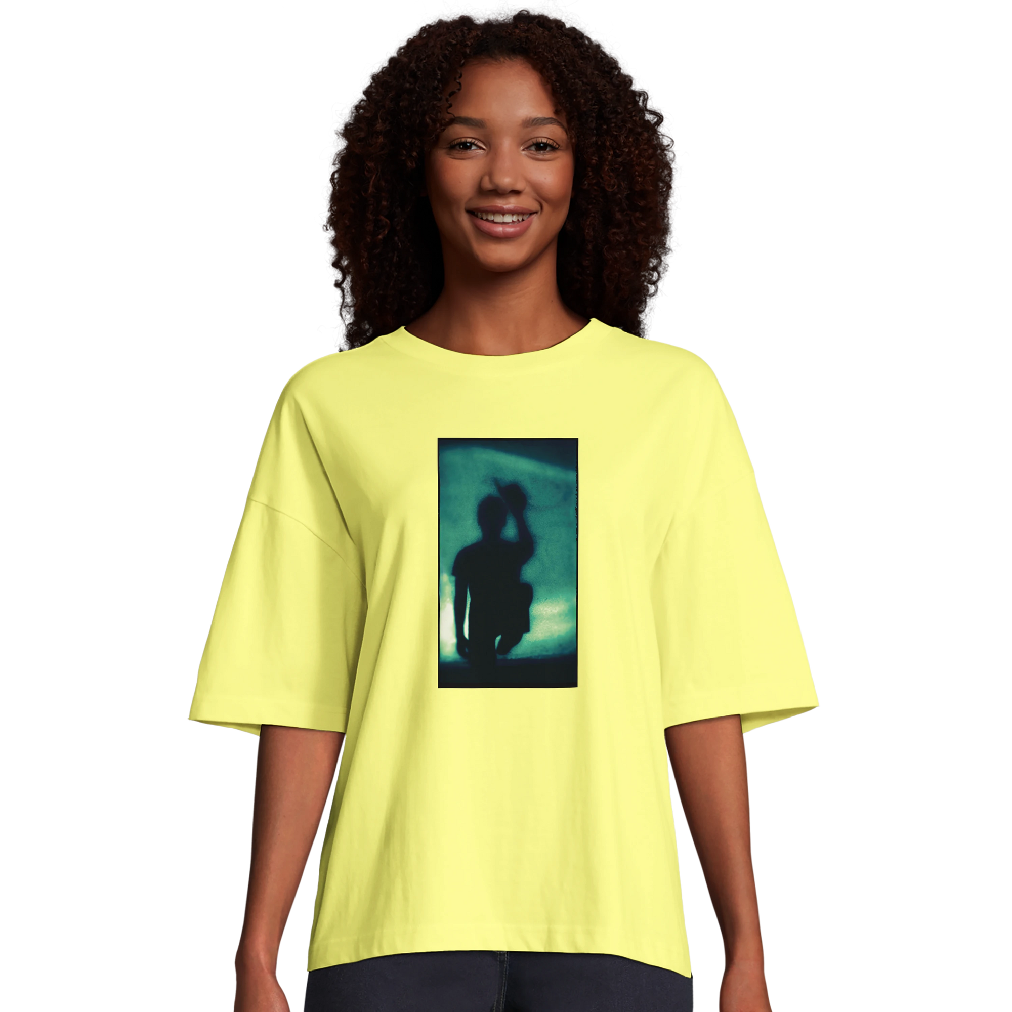Joy - "Dancing Cowboy" T-shirt Light Yellow 4