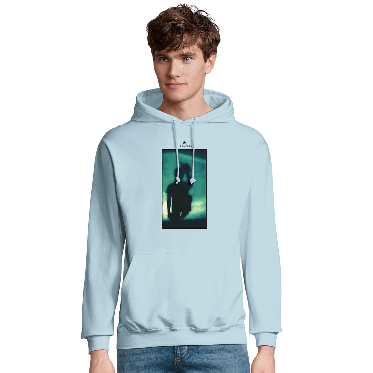 Joy - "Dancing Cowboy" Hoodie creamy blue 3