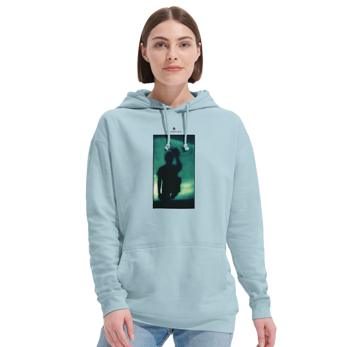 Joy - "Dancing Cowboy" Hoodie creamy blue 5