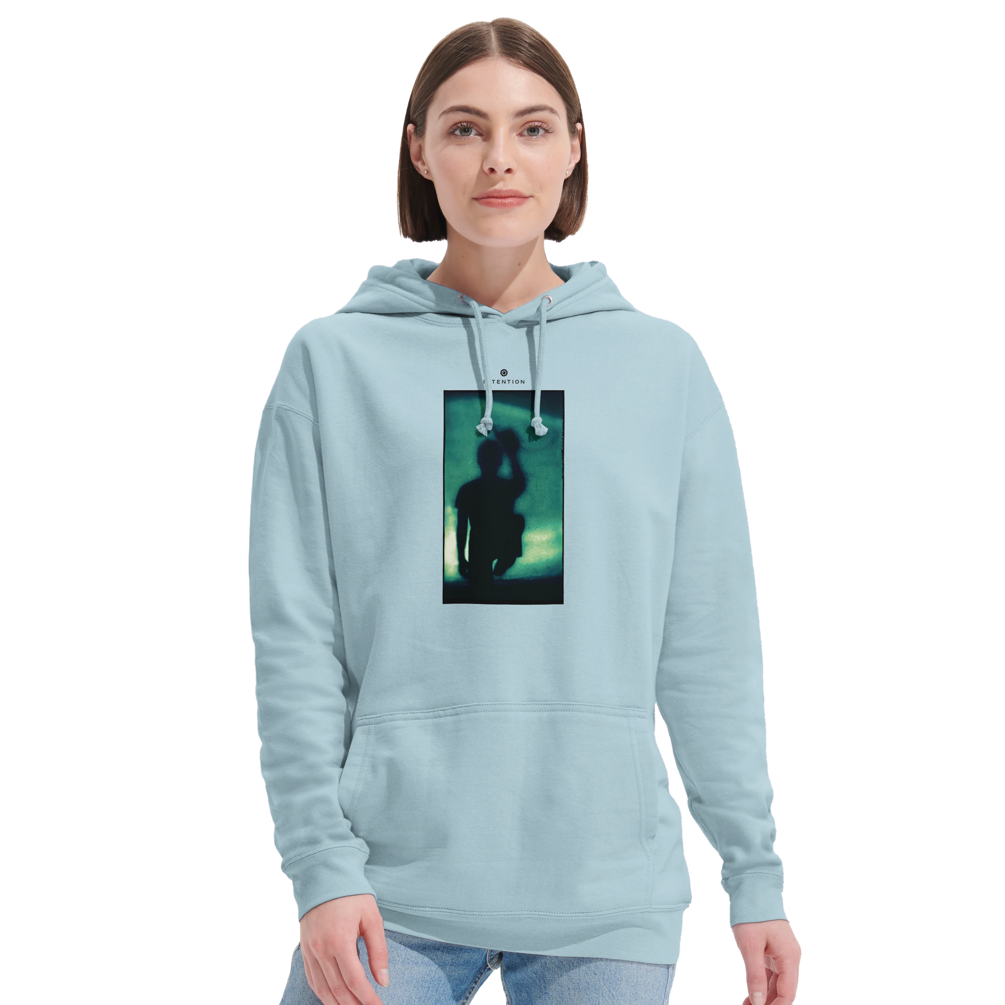 Joy - "Dancing Cowboy" Hoodie creamy blue XS 5