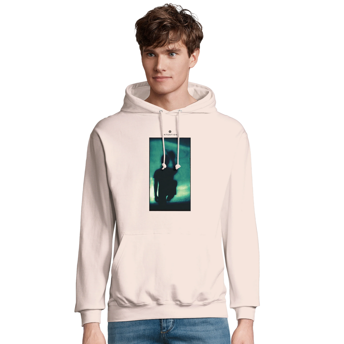 Joy - "Dancing Cowboy" Hoodie creamy pink 3