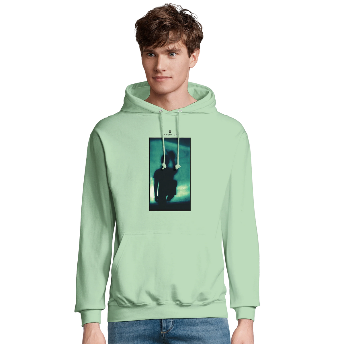 Joy - "Dancing Cowboy" Hoodie frozen green 3