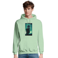 Joy - "Dancing Cowboy" Hoodie frozen green 3