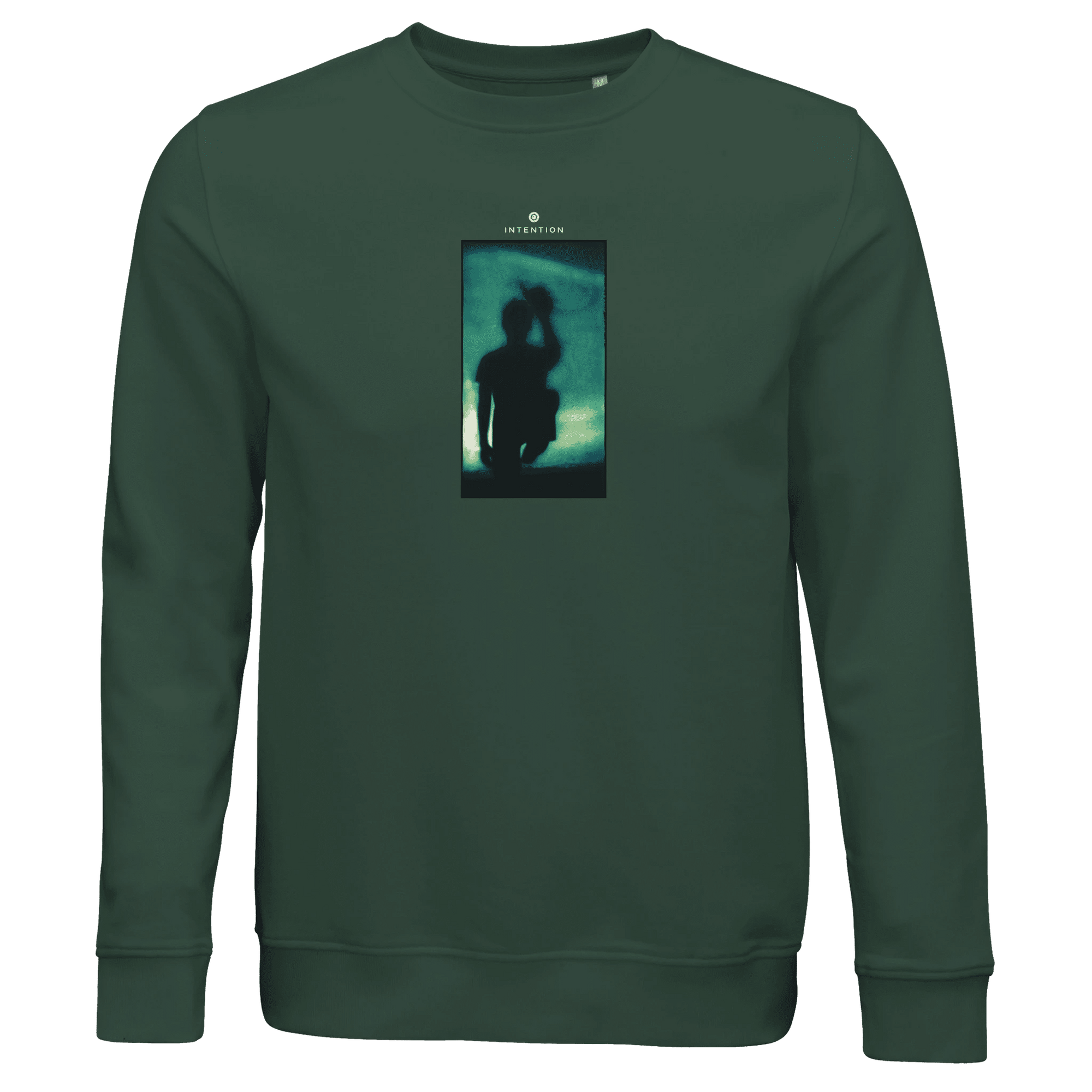 Joy - "Dancing Cowboy" Sweatshirt Bottle Green XS 1