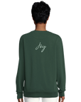 Joy - "Dancing Cowboy" Sweatshirt Bottle Green XS 6