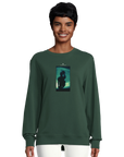 Joy - "Dancing Cowboy" Sweatshirt Bottle Green XS 5