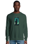 Joy - "Dancing Cowboy" Sweatshirt Bottle Green XS 3