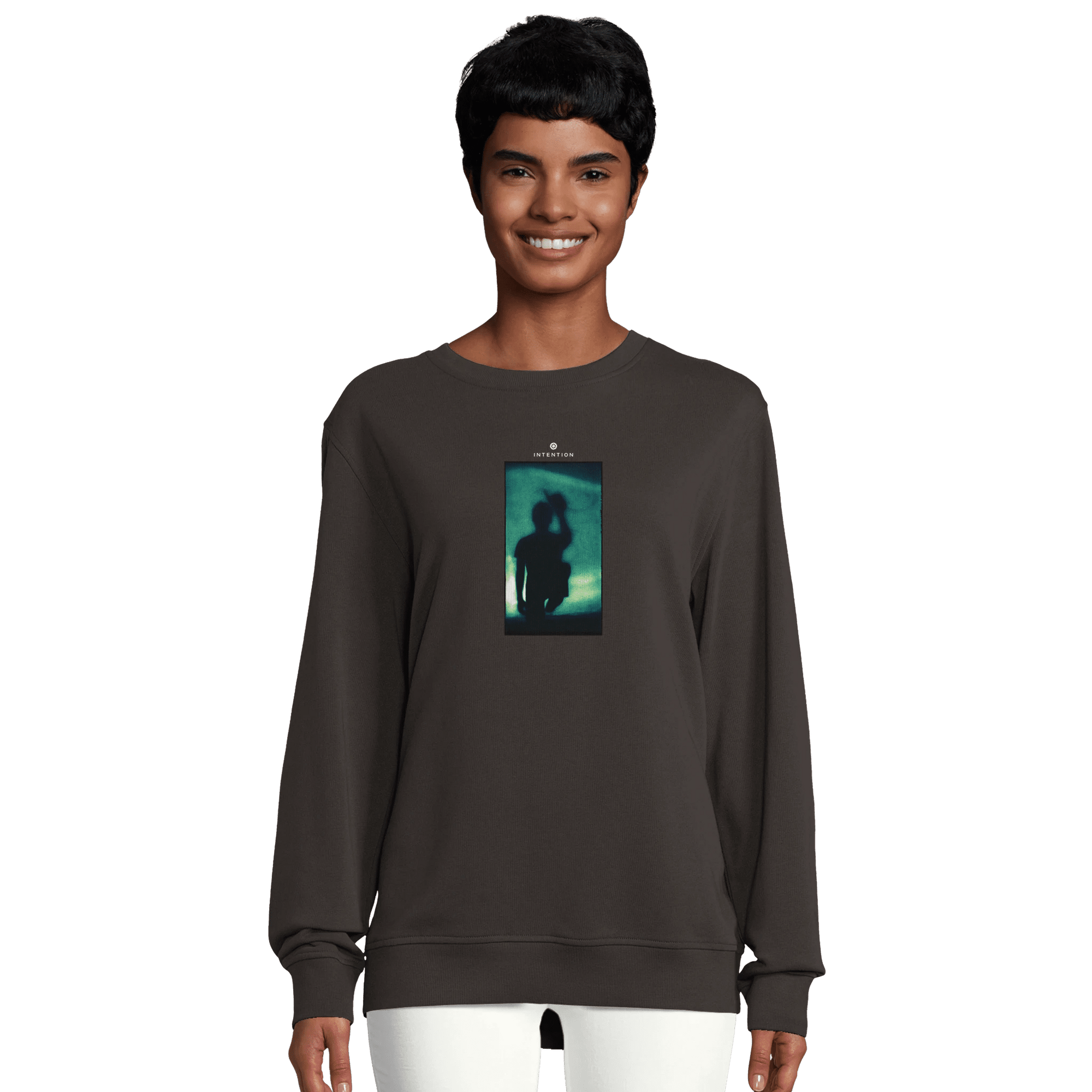 Joy - "Dancing Cowboy" Sweatshirt deep charcoal grey XS 5