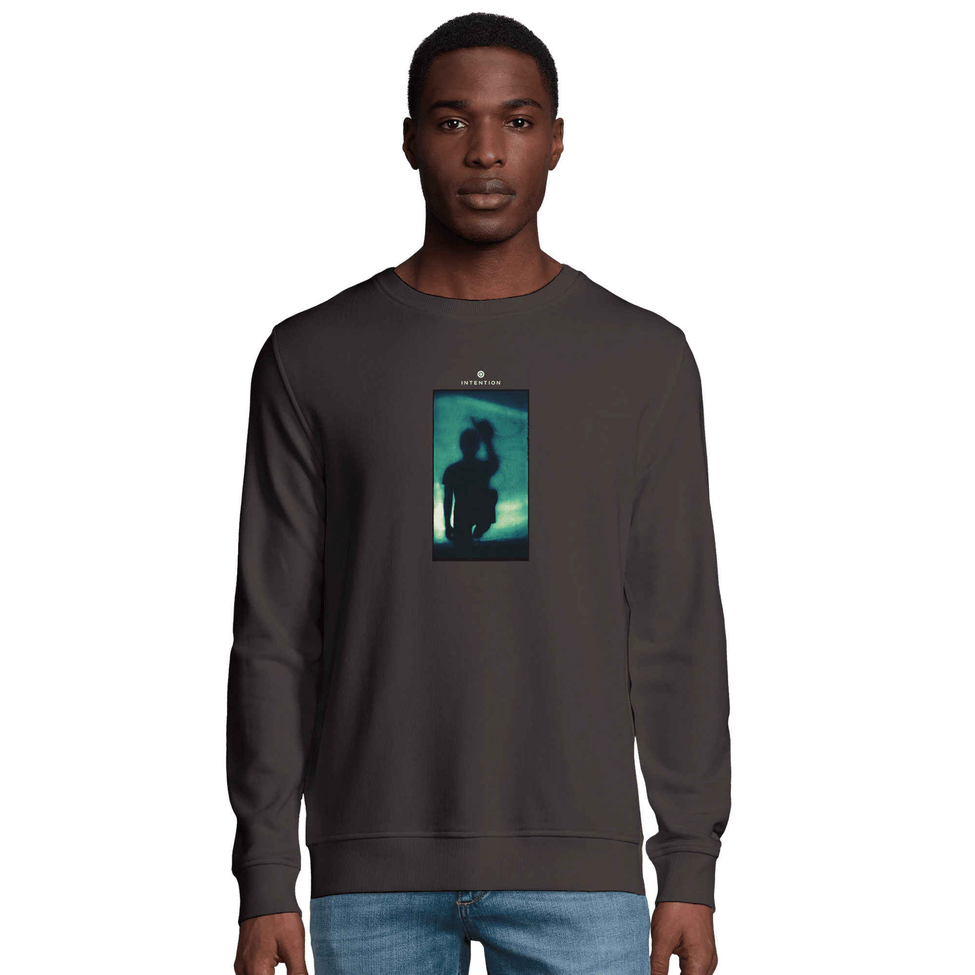 Joy - "Dancing Cowboy" Sweatshirt deep charcoal grey XS 3