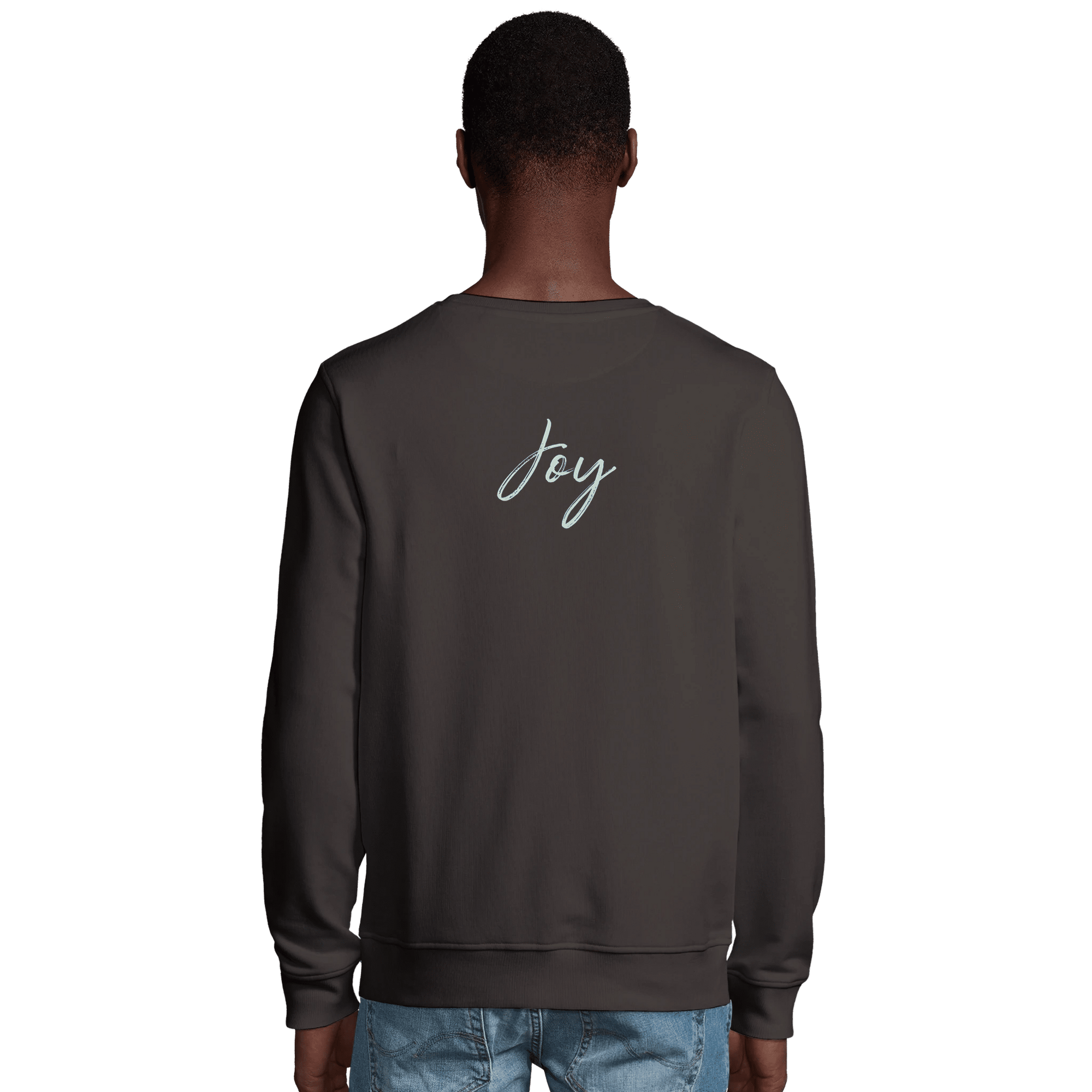 Joy - "Dancing Cowboy" Sweatshirt deep charcoal grey XS 4